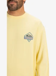 Quiksilver Sweatshirt Spin Cycle Gelb