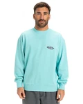 Quiksilver Sweatshirt Spin Cycle Hellblau/Grün/Blau