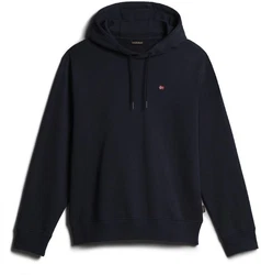 Napapijri Balis H Sum Sweatshirt Herren Langarm-Kapuzenpullover mit Reißverschluss Dunkelblau/Schwarz/Rosa