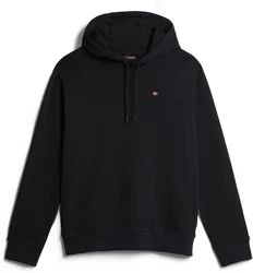 Napapijri Balis H Sum Sweatshirt Herren Langarm-Kapuzenpullover mit Reißverschluss Schwarz/Rosa/Grau
