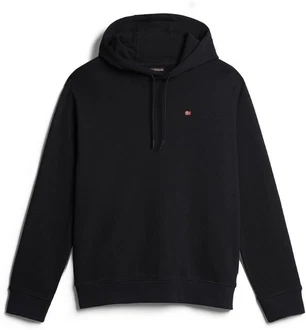 Napapijri Balis H Sum Sweatshirt Herren Langarm-Kapuzenpullover mit Reißverschluss Schwarz/Rosa/Grau