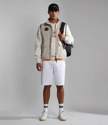 Napapijri Shorts Nalis SUM Weiß/Creme