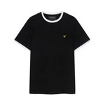 Lyle & Scott T-Shirt 'Ringer' Schwarz/Weiß
