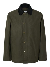 Outdoorjacke SLHWALTER WAXED COTTON JKT NOOS
