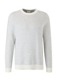 Rhombenpullover Strickpullover Rippblende