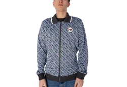 Sergio Tacchini Sweatjacke Perry Monogram Blau/Dunkelblau/Hellblau