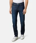 Pierre Cardin 5-Pocket Jeans Style Lyon Tapered Dunkelblau/Blau/Lila