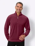 Sieh an! Sweater Langarmshirt Dunkelrot/Bordeaux
