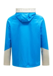 Peak Performance Fleecejacke Rider Zip Hood Hellblau/Blau