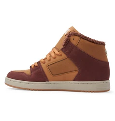 DC Shoes Manteca 4 Hi Wr Sneaker Rot/Orange/Bordeaux/Braun/Dunkelrot