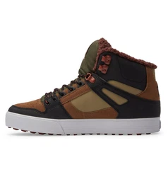 DC Shoes Pure High WNT Winterboots Dunkelgrün/Grün/Braun/Rot