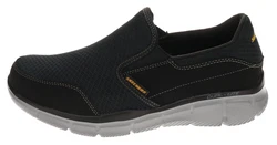 Skechers Equalizer Slip-On Sneaker Schwarz/Lila