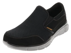 Skechers Equalizer Slip-On Sneaker Schwarz/Lila