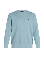 Tommy Hilfiger Big & Tall Pullover ESSENTIAL Hellblau/Blau/Grau
