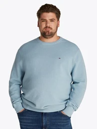 Tommy Hilfiger Big & Tall Rundhalspullover BT-ESSENTIAL STRUCTURE CREW NECK Groe Gren