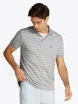 TOMMY HILFIGER Poloshirt SEASONAL Grau/Hellgrau TOMMY HILFIGER Poloshirt SEASONAL Grau/Hellgrau