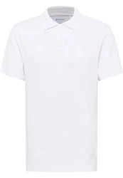 MUSTANG Kurzarmshirt Style Palco Weiß/Creme/Grau