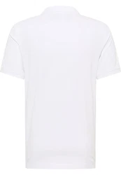 MUSTANG Kurzarmshirt Style Palco Weiß/Creme/Grau