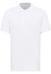 MUSTANG Kurzarmshirt Style Palco Weiß/Creme/Grau