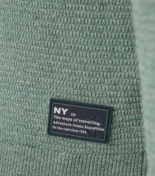 CASAMODA Strickpullover Grün/Dunkelgrün/Türkis