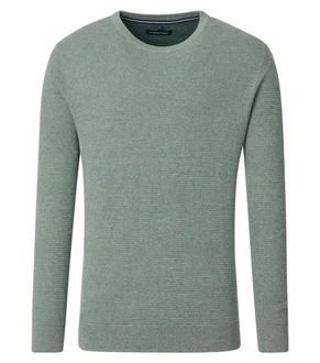 CASAMODA Strickpullover Grün/Dunkelgrün/Türkis