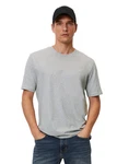Marc O'Polo T-Shirt Grau/Hellgrau