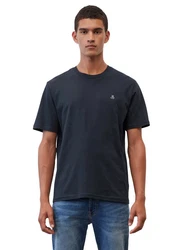 Marc O'Polo T-Shirt Dunkelblau/Grau
