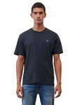 Marc O'Polo T-Shirt Dunkelblau/Grau