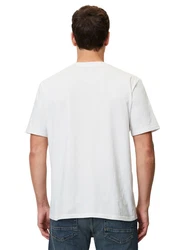Marc O'Polo T-Shirt Weiß/Grau
