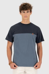 Alife & Kickin T-Shirt LeonardoAK Dunkelblau/Grau/Hellblau/Blau