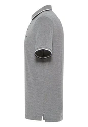 MUSTANG Kurzarmshirt Style Palco Grau/Hellgrau/Dunkelgrau