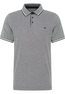 MUSTANG Kurzarmshirt Style Palco Grau/Hellgrau/Dunkelgrau