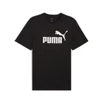 PUMA T-Shirt Essentials No. 1 Logo Herren Lila/Schwarz