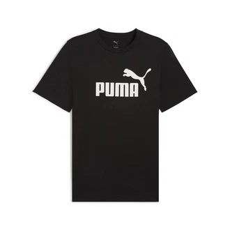 PUMA T-Shirt Essentials No. 1 Logo Herren Lila/Schwarz