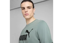 PUMA T-Shirt ESS No. 1 Logo Herren Grün/Dunkelgrün/Dunkelgrau/Blau/Lila/Hellgrün
