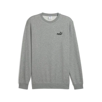 PUMA Sweatshirt Essentials Small No. 1 Logo Crewneck Herren Grau/Hellgrau/Dunkelgrau/Silber