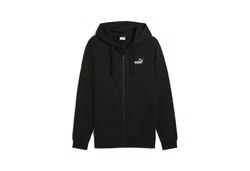 PUMA Sweatjacke Essentials No. 1 Logo Kapuzenjacke Schwarz