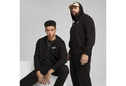 PUMA Sweatjacke Essentials No. 1 Logo Kapuzenjacke Schwarz