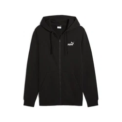 PUMA Sweatjacke Essentials No. 1 Logo Kapuzenjacke Schwarz