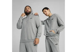 PUMA Hoodie Essentials Small No. 1 Logo Hoodie Herren Hellgrau/Grau/Dunkelgrau