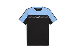 PUMA T-Shirt Around The Block Blau/Schwarz/Hellblau