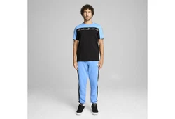 PUMA T-Shirt Around The Block Blau/Schwarz/Hellblau