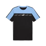 PUMA T-Shirt Around The Block Blau/Schwarz/Hellblau
