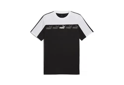 PUMA T-Shirt Around The Block Schwarz/Weiß