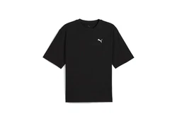 PUMA T-Shirt WARDROBE ESS Boxy Herren Schwarz