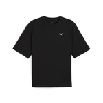 PUMA T-Shirt WARDROBE ESS Boxy Herren Schwarz
