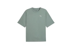 PUMA T-Shirt WARDROBE ESS Boxy Herren Grün/Dunkelgrün/Hellgrün