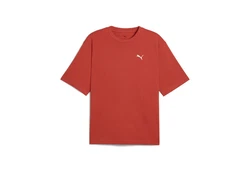 PUMA T-Shirt WARDROBE ESS Boxy Herren Rot/Orange