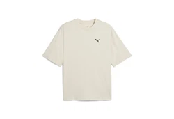 PUMA T-Shirt WARDROBE ESS Boxy Herren Khaki/Beige
