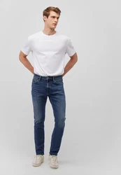 Mavi Straight-Jeans MARCUS Weiß/Creme/Blau/Schwarz/Hellblau/Dunkelblau